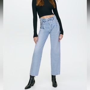 Agolde Fold Waistband Jean
